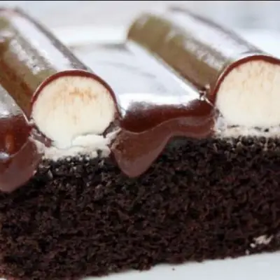 Classic Chocolaty Fudge Bumpy Cake Recipe Gimme Yummy Recipes