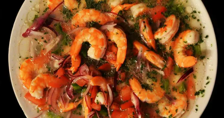 Easy Ecuadorian Shrimp Ceviche Recipe (Ceviche de Camarón)