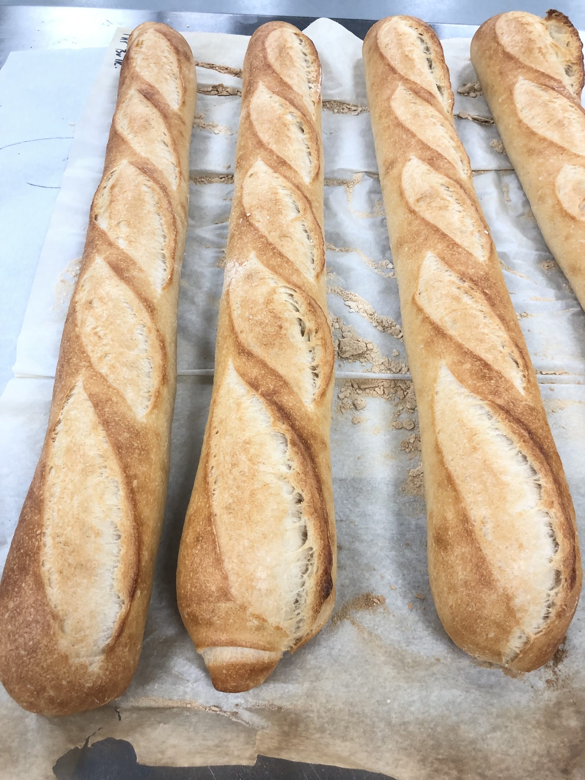 Classic Homemade Crispy  French Baguette Recipe