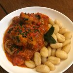 gnocchi sausage meatball