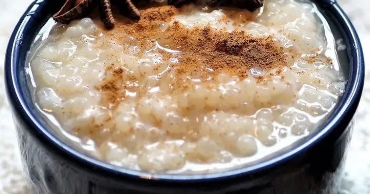 Easy Vegan Tapioca Pudding Recipe Coconut Milk