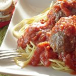 spaghetti and meatballs
