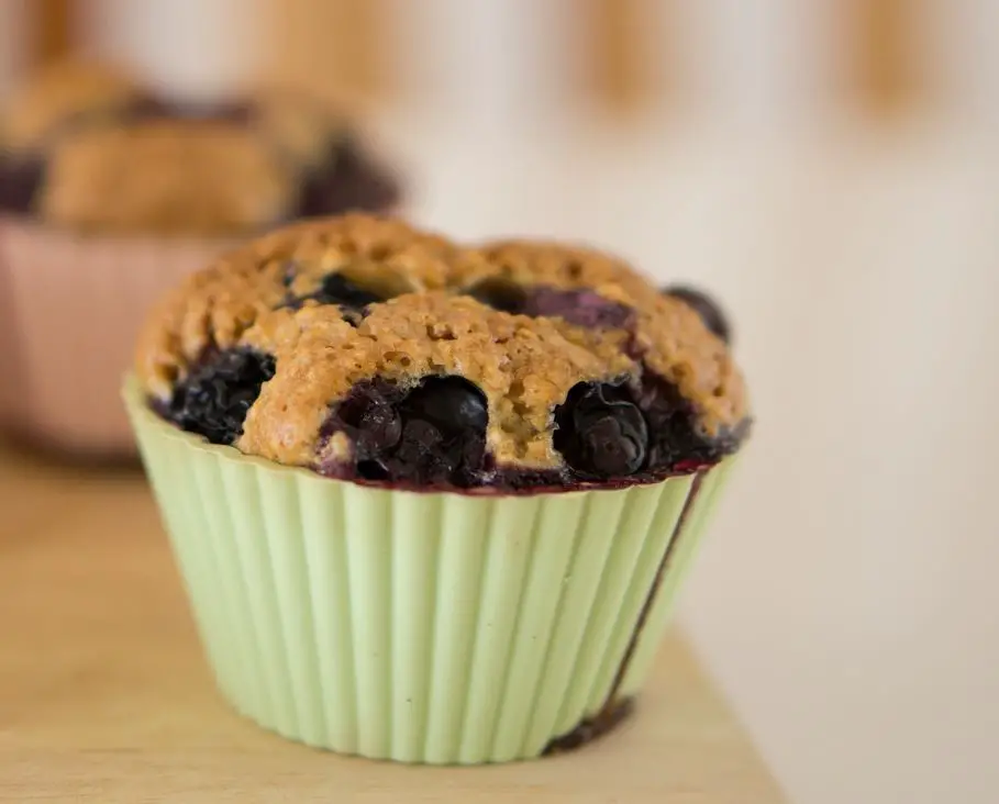 Gluten Free Blueberry Banana Muffins - Gimme Yummy Recipes