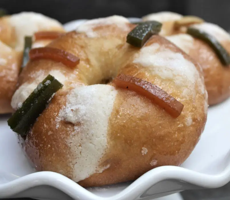 Mexican Three Kings Sweet Bread (Rosca De Reyes)