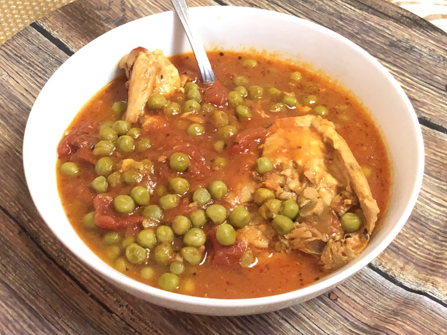 Ervilhas Guisadas (Portuguese Pea Stew Recipe) Gimme Yummy