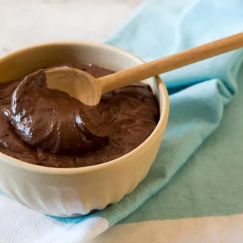 chocolate avocado mousse