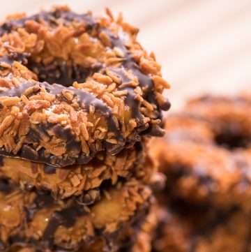 Dulce de Leche Samoas Cookies