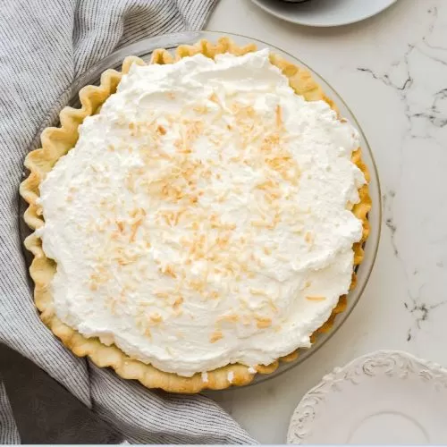 easy coconut cream pie