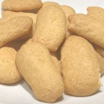 Portuguese Cat Tongue Cookies