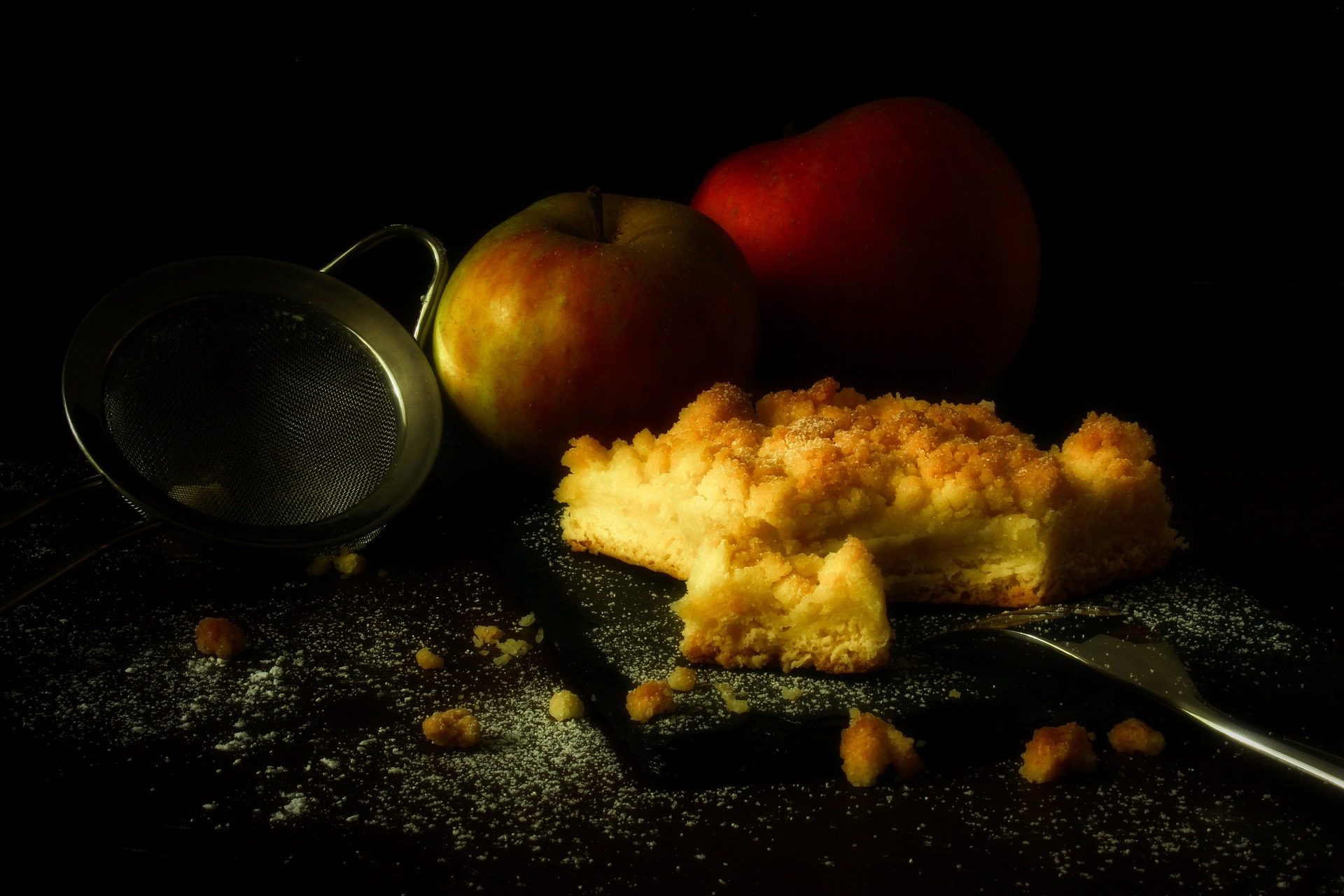 Apple Crisp Crumble Coffee Cake Recipe