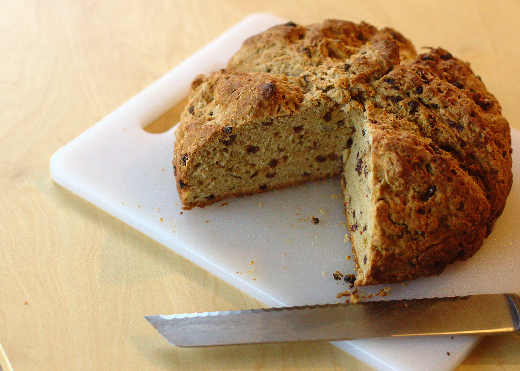 Vegan Irish Soda Bread Recipe With Raisins