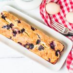 Crème Fraîche Pound Loaf Cake Recipe With Blueberries