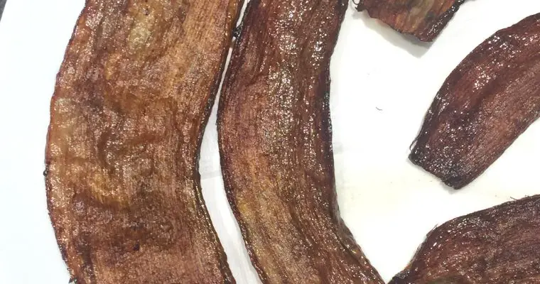 The Best Vegan Crispy Bacon Recipe Made With Banana Peel