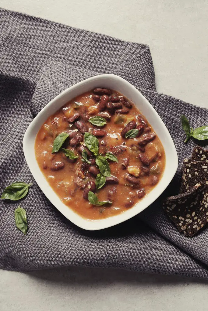Jamaican Pea Soup With Kidney Beans