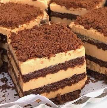 Argentine cocotorta cake dessert