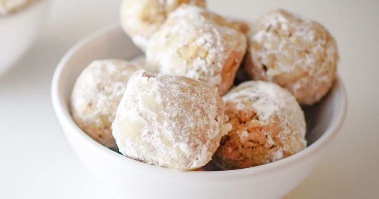 No-Bake Walnut Balls Cookies Recipe