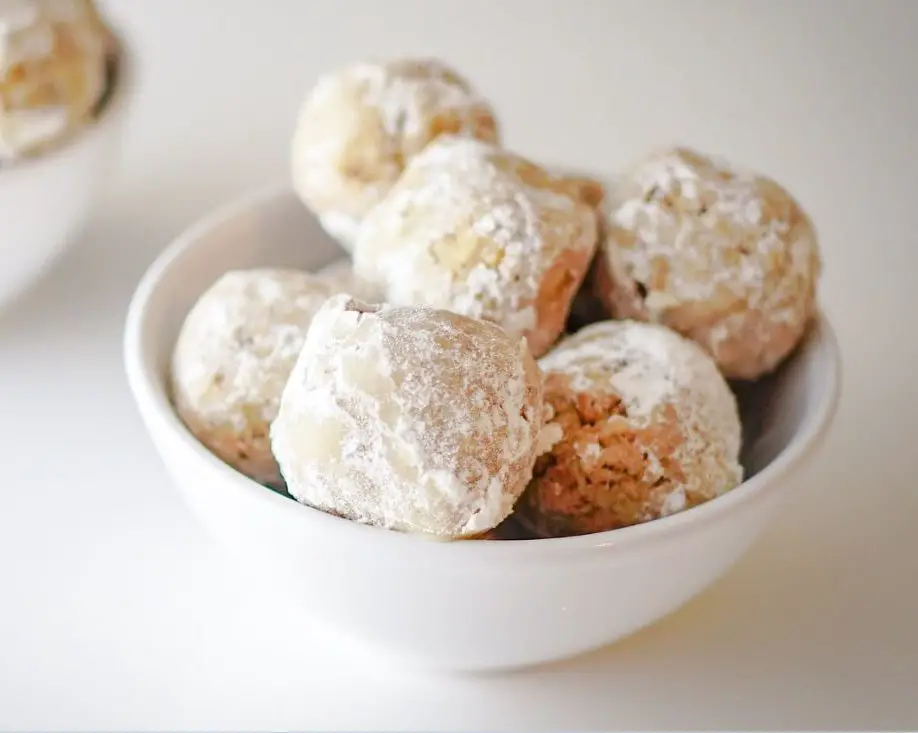 No-Bake Walnut Balls Cookies Recipe