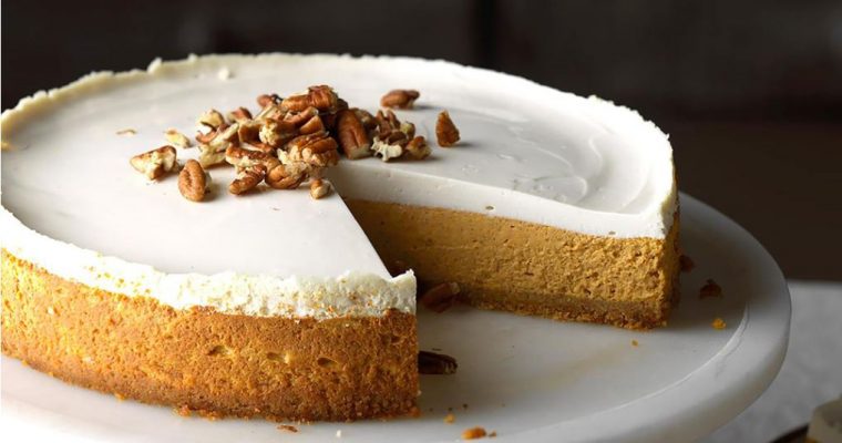 Best Pumpkin Cheesecake Recipe With Gingersnap Crust