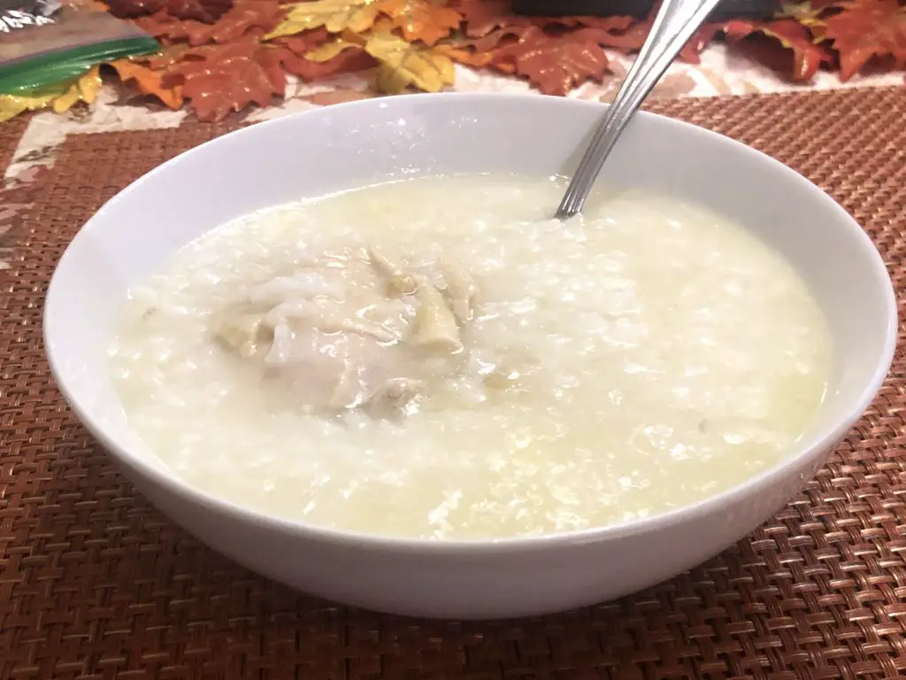 Portuguese Chicken and rice soup 