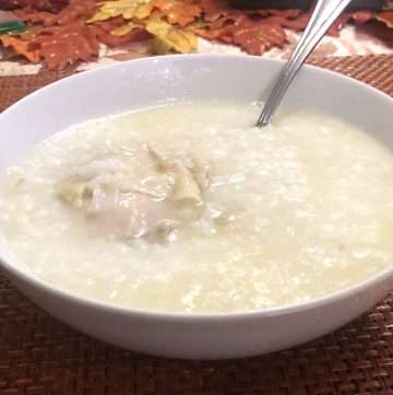 Portuguese Chicken and rice soup