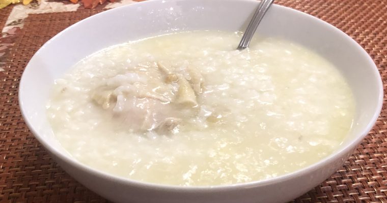 Portuguese Chicken and rice soup