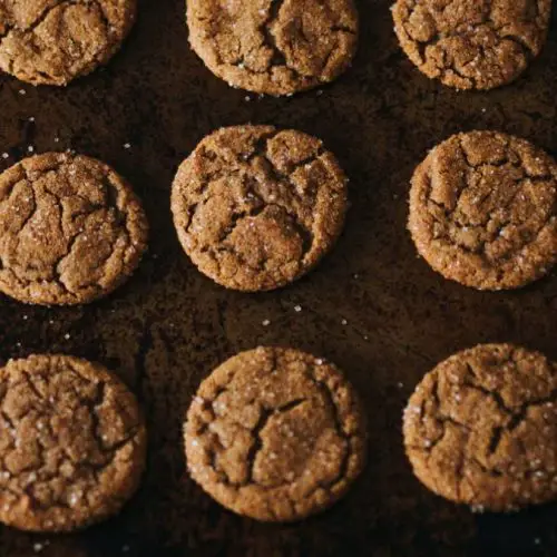 Vegan passion fruit cookies