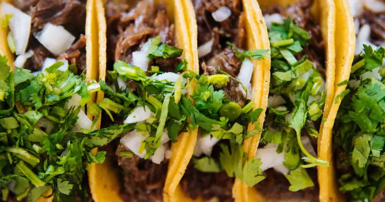 authentic Mexican steak tacos
