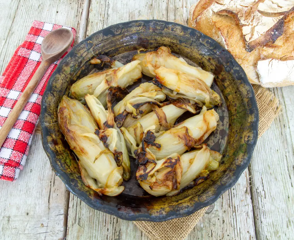 Easy Braised Belgian Endives Recipe Gimme Yummy