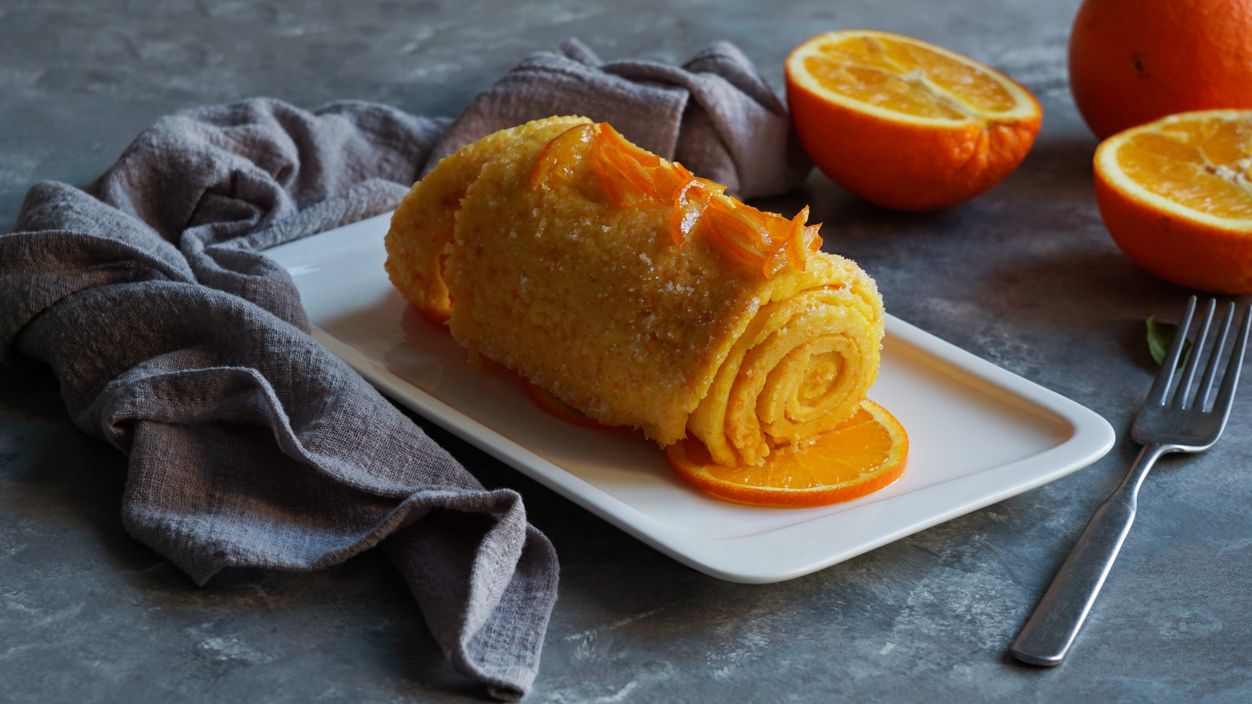 Portuguese Orange Roll Recipe