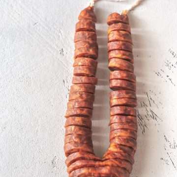 Portuguese Linguica Sausages