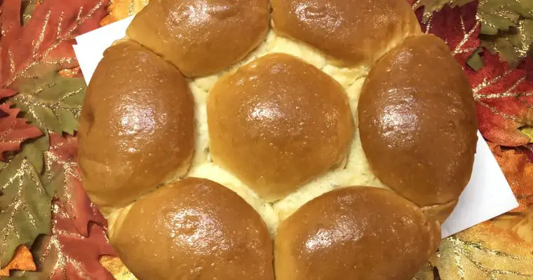 Japanese tangzhong milk bread rolls
