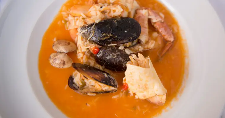 Portuguese Seafood Rice (Arroz de Marisco)