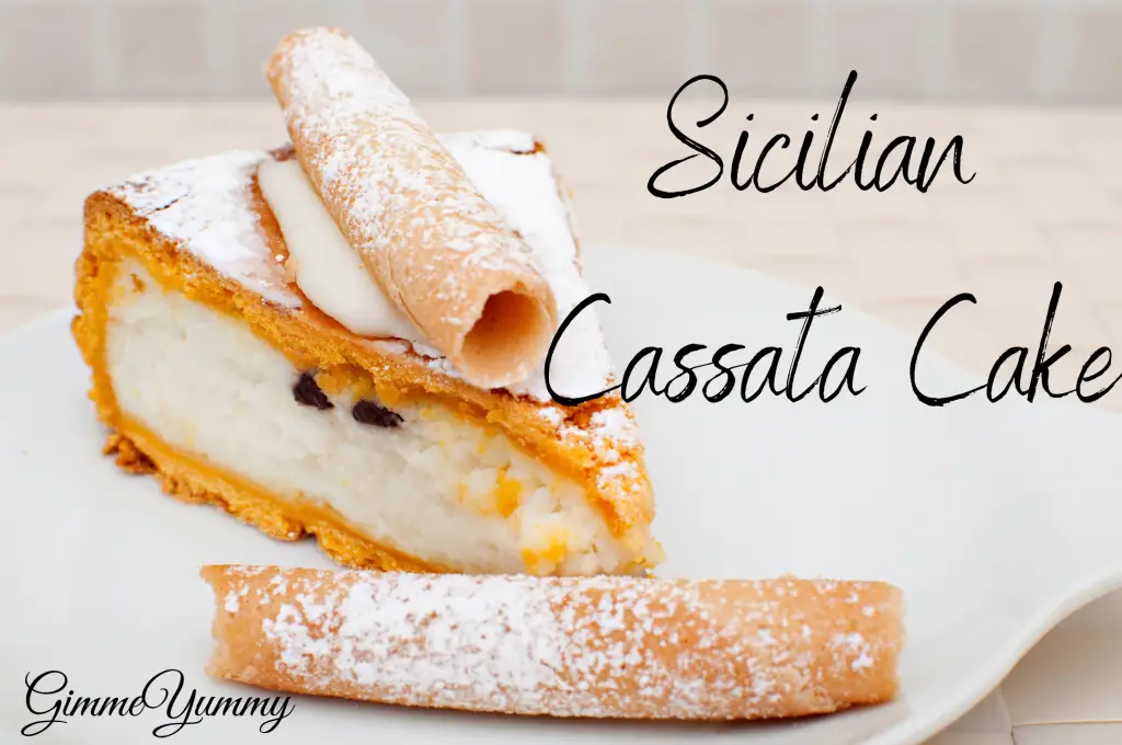 Traditional Sicilian Cassata Cake