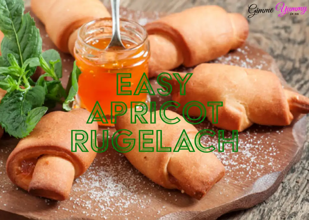 Easy Apricot Rugelach