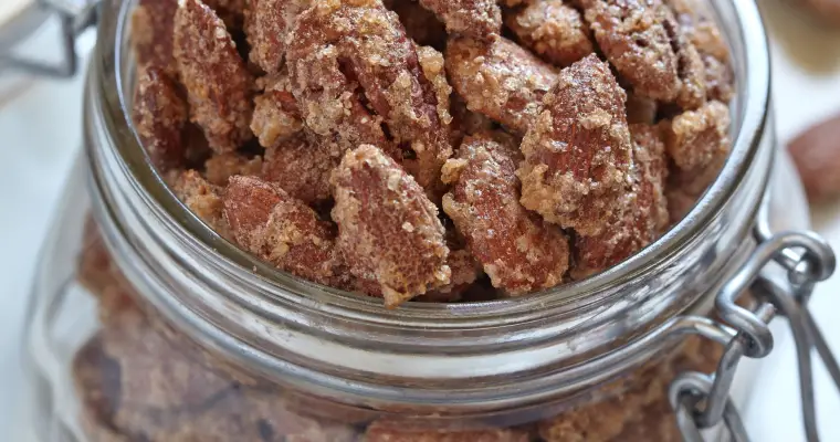 Easy Candied Pecans and Almonds Recipe
