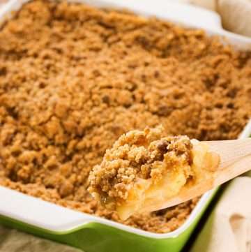 apple crisp with oats