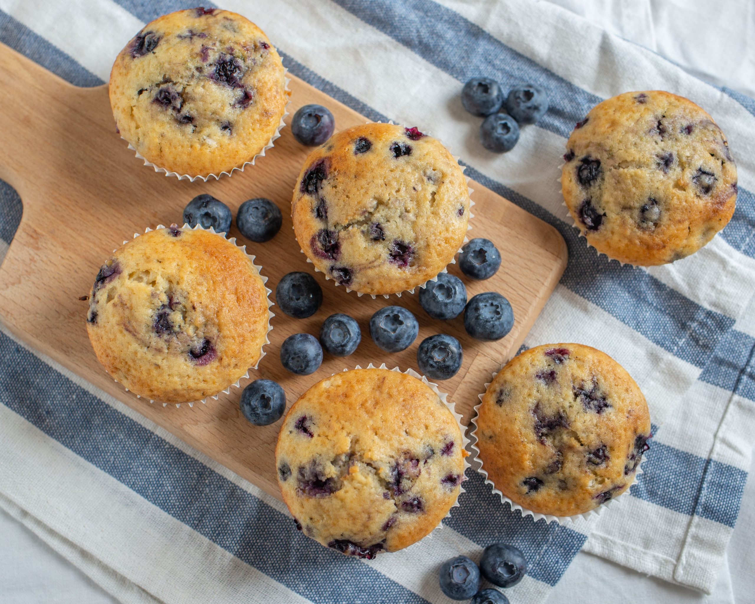 Blueberry Muffins With Frozen Blueberries