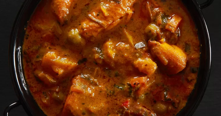 Jamaican Brown Chicken Stew