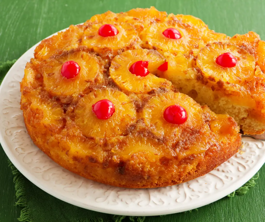 Upside Portuguese Pineapple Cake